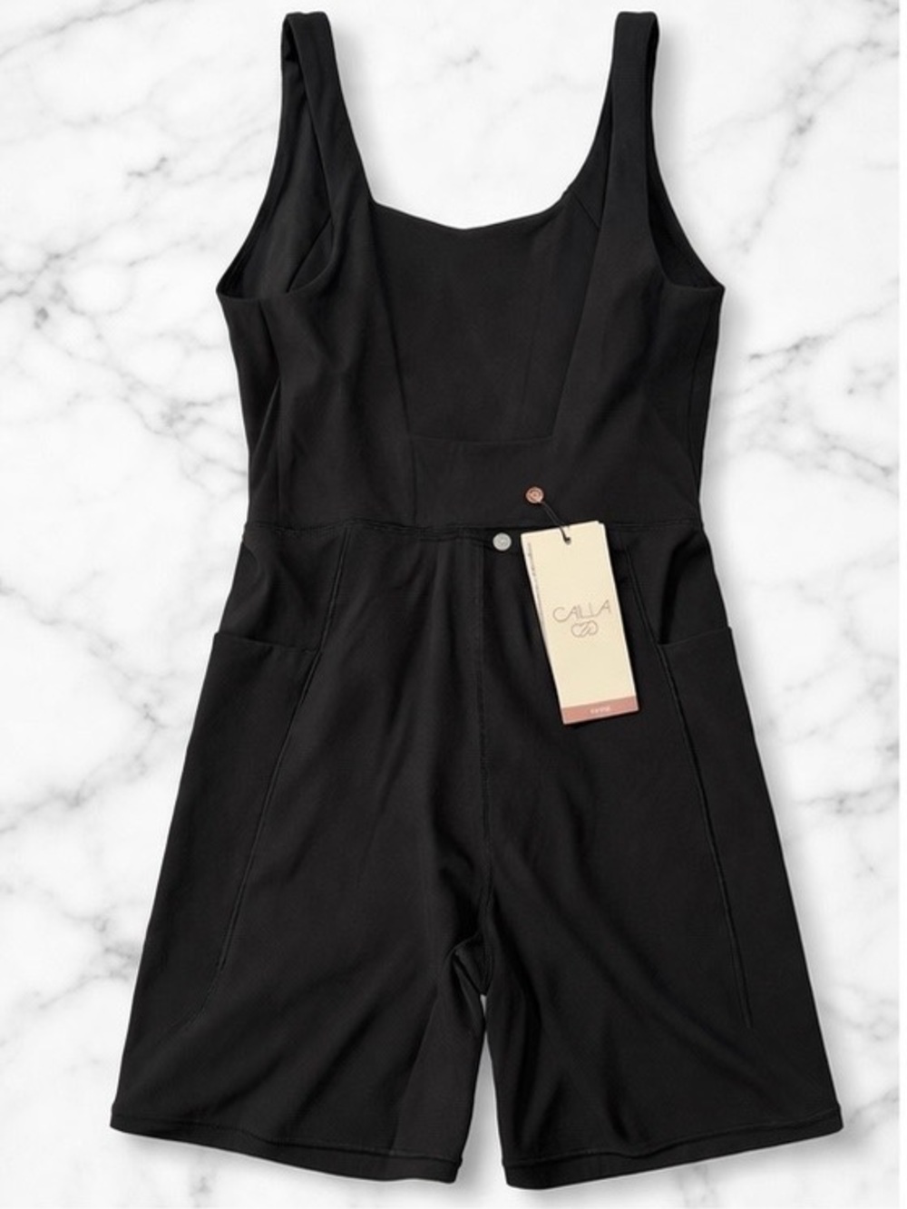 Calia Inspire Short Bodysuit – Black (XS) – NWT - Picture 2 of 3